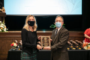 Emma Kraft receives DEI award